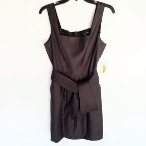 Forever 21 Charcoal Tie Up Mini Dress